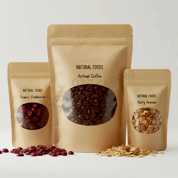 Kraft Stand-up Pouches